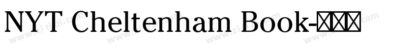 NYT Cheltenham Book字体转换